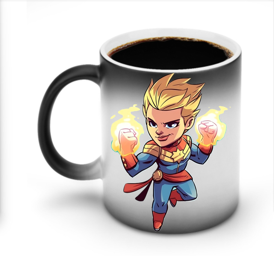 （画像用） アベンジャーズ The Avengers 温度変色マグカップ