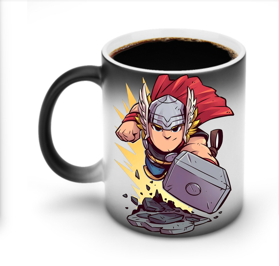 （画像用） アベンジャーズ The Avengers 温度変色マグカップ