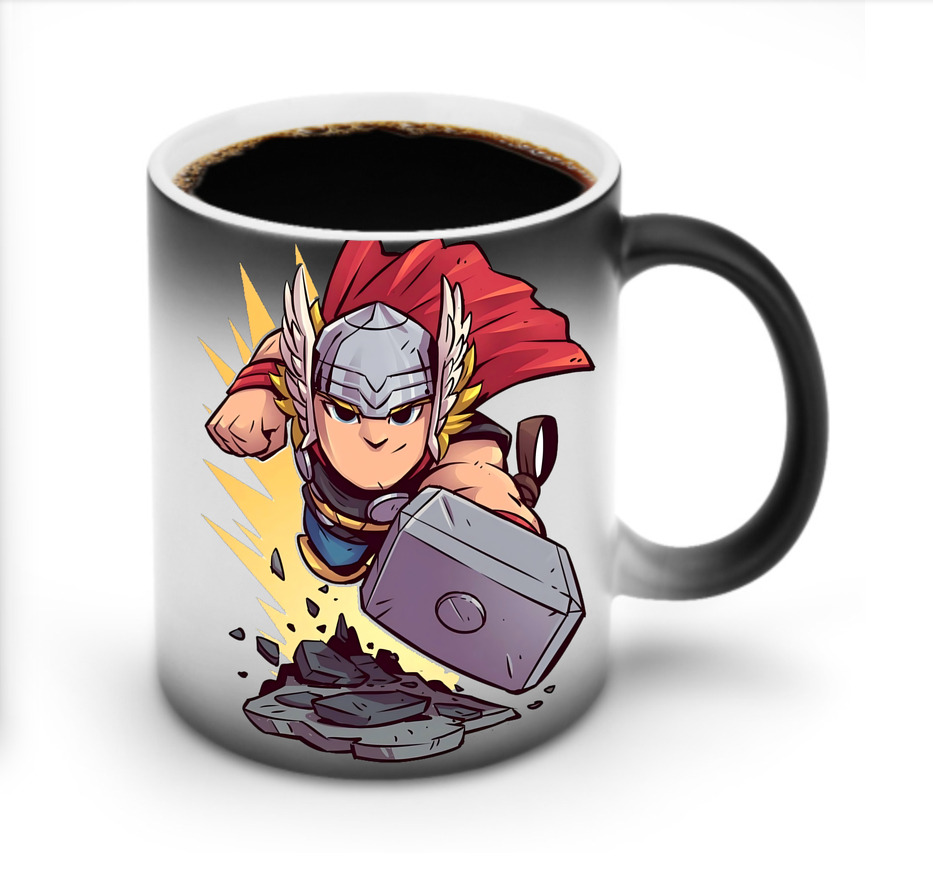 （画像用） アベンジャーズ The Avengers 温度変色マグカップ