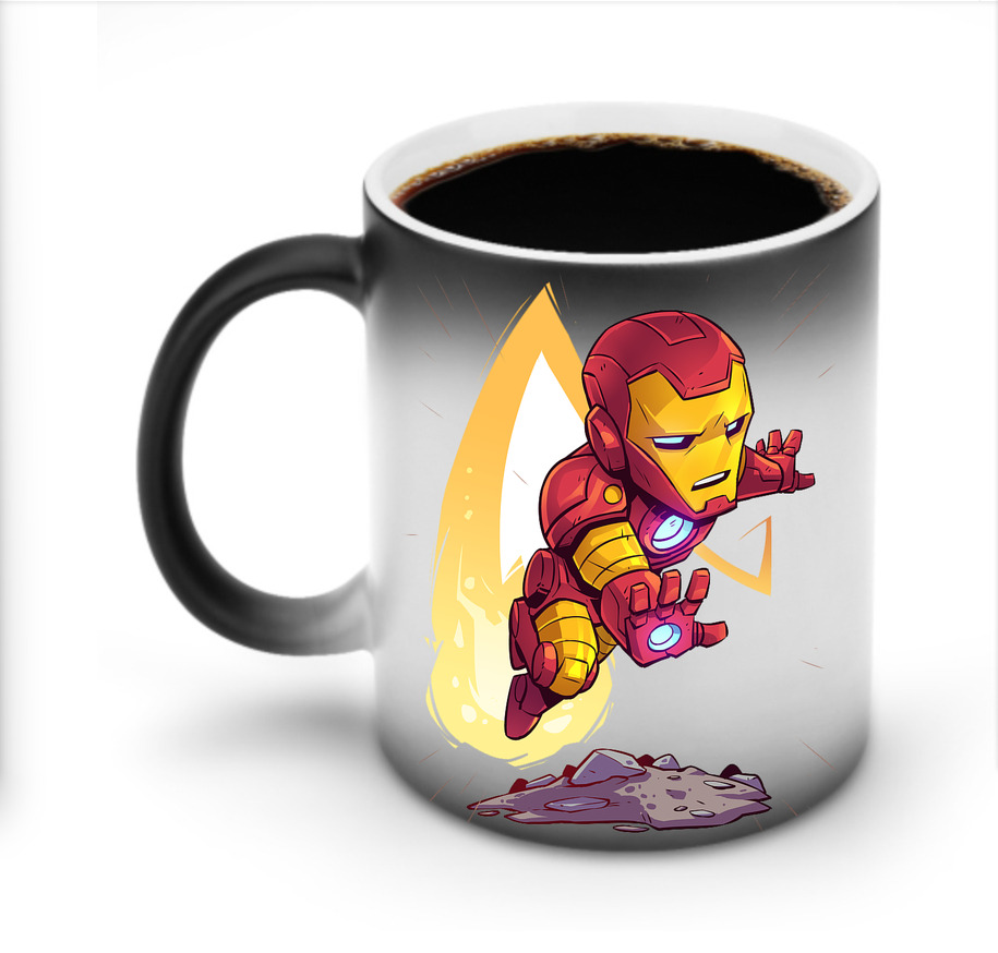 （画像用） アベンジャーズ The Avengers 温度変色マグカップ