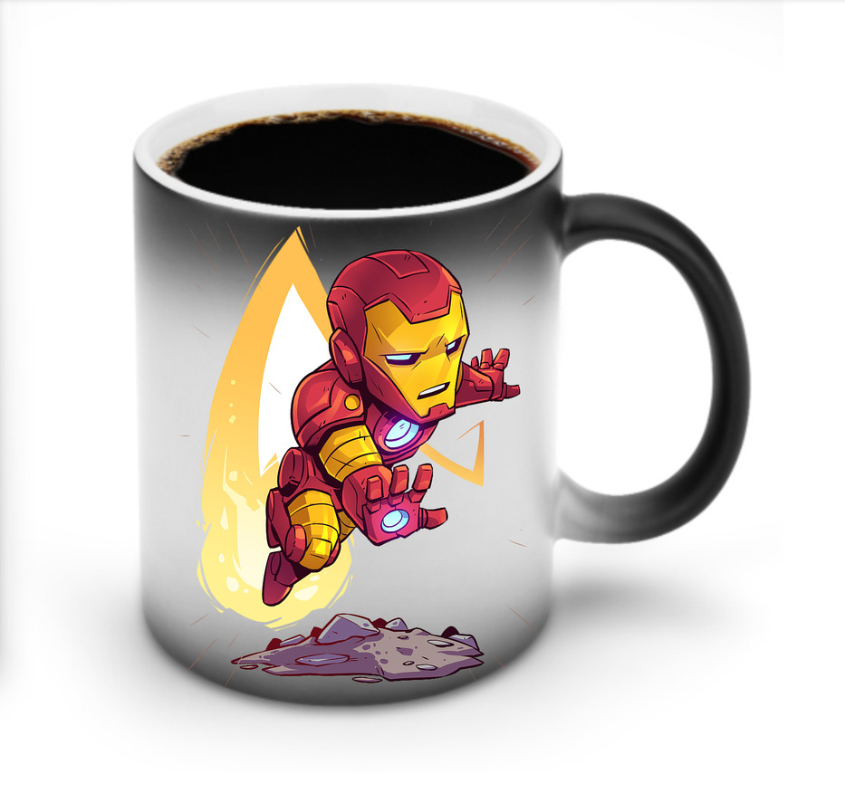 （画像用） アベンジャーズ The Avengers 温度変色マグカップ