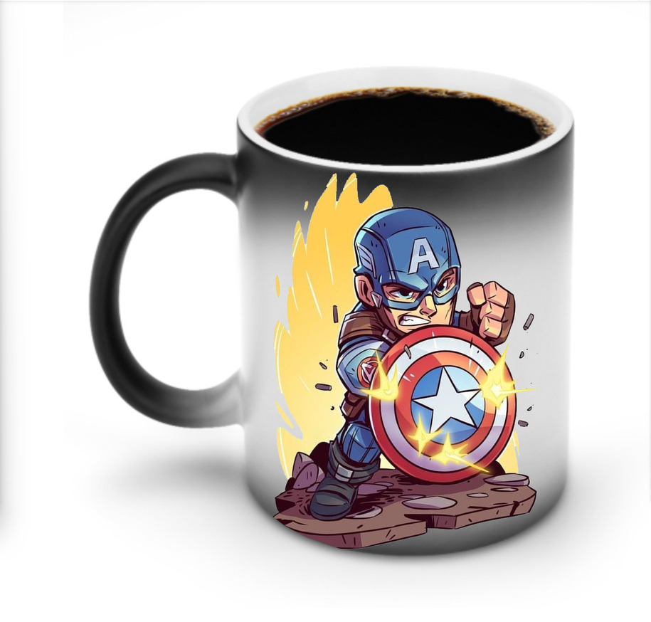 （画像用） アベンジャーズ The Avengers 温度変色マグカップ