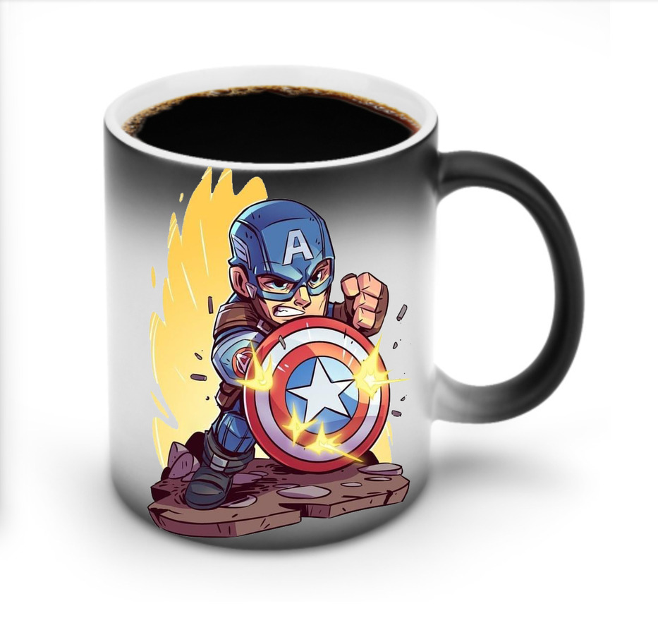 （画像用） アベンジャーズ The Avengers 温度変色マグカップ