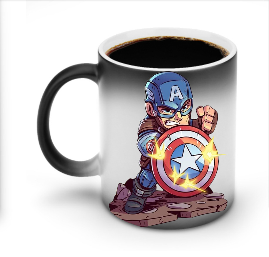 （画像用） アベンジャーズ The Avengers 温度変色マグカップ