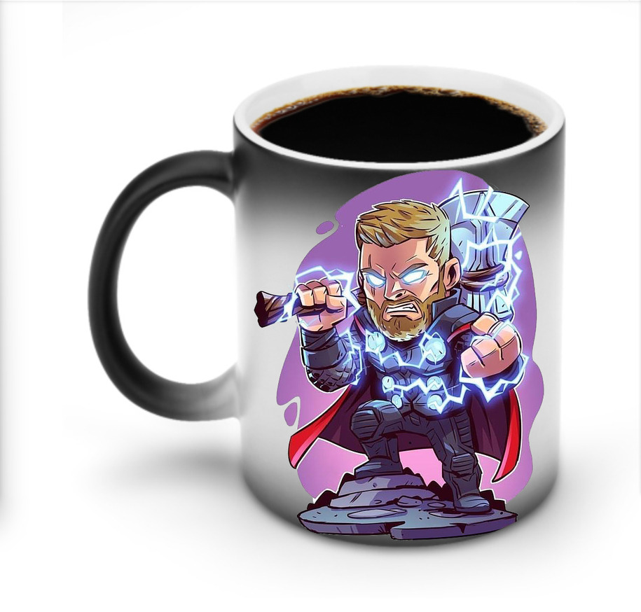 （画像用） アベンジャーズ The Avengers 温度変色マグカップ