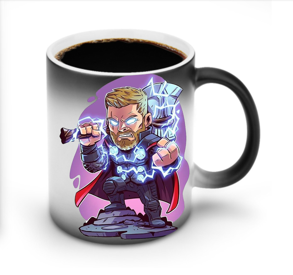 （画像用） アベンジャーズ The Avengers 温度変色マグカップ