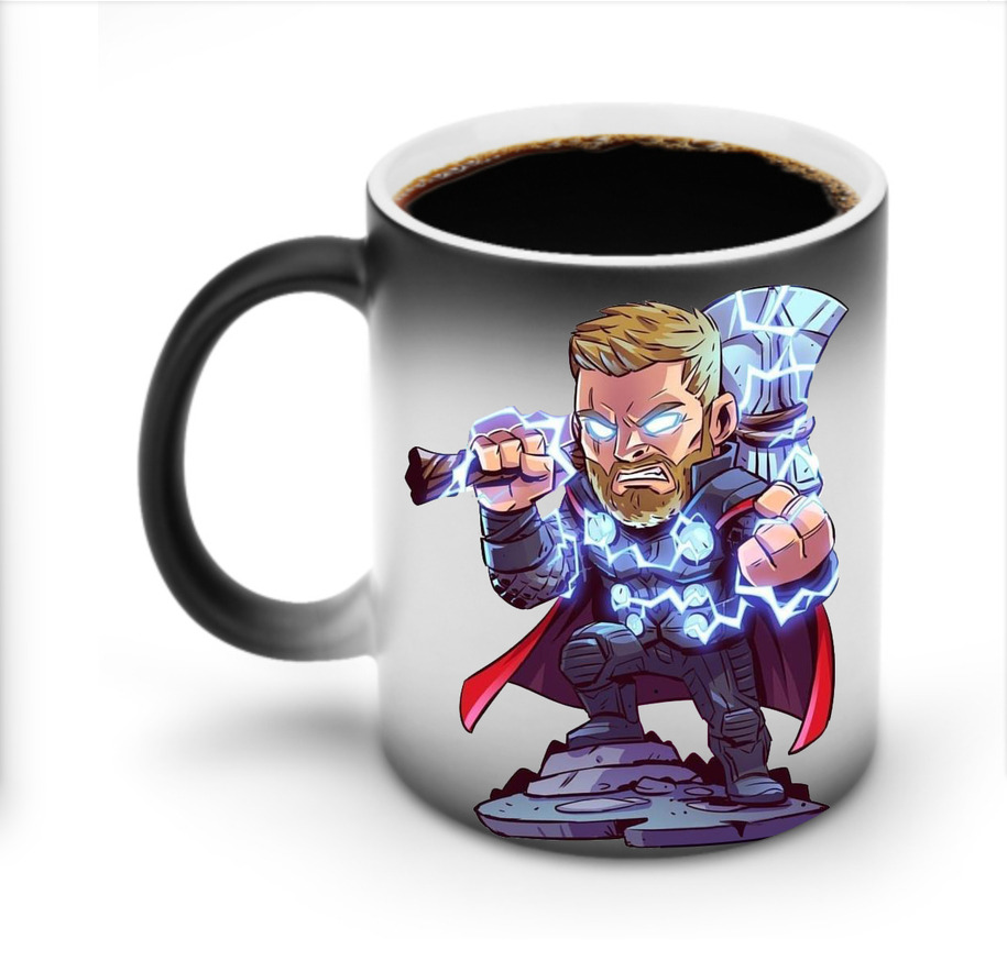 （画像用） アベンジャーズ The Avengers 温度変色マグカップ