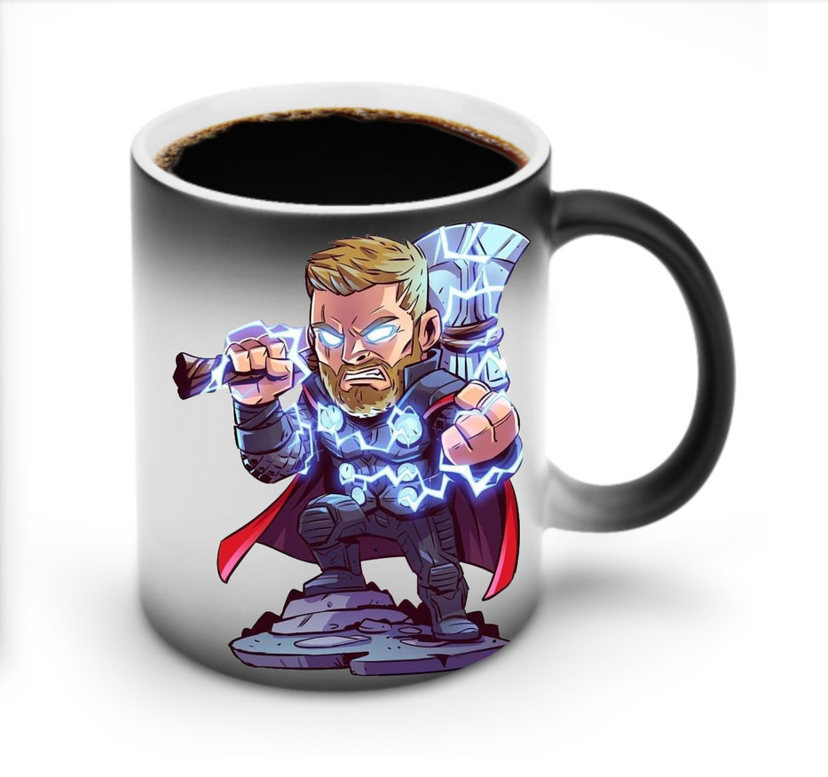 （画像用） アベンジャーズ The Avengers 温度変色マグカップ