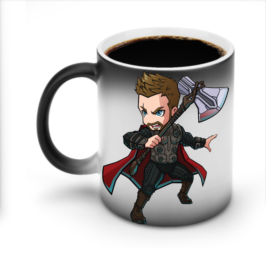 （画像用） アベンジャーズ The Avengers 温度変色マグカップ