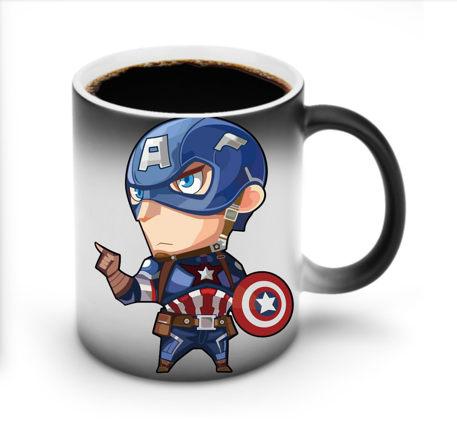 （画像用） アベンジャーズ The Avengers 温度変色マグカップ