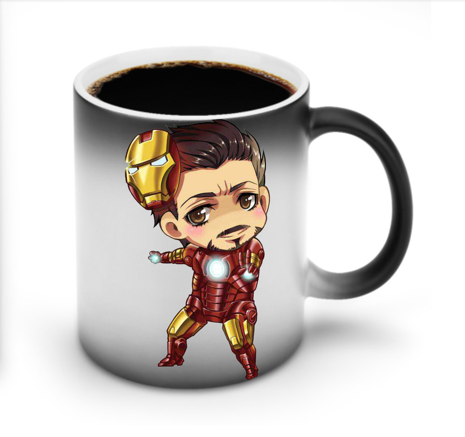 （画像用） アベンジャーズ The Avengers 温度変色マグカップ