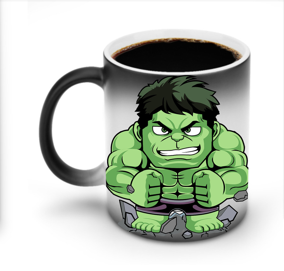 （画像用） アベンジャーズ The Avengers 温度変色マグカップ