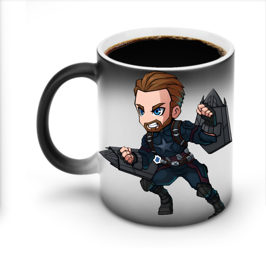（画像用） アベンジャーズ The Avengers 温度変色マグカップ