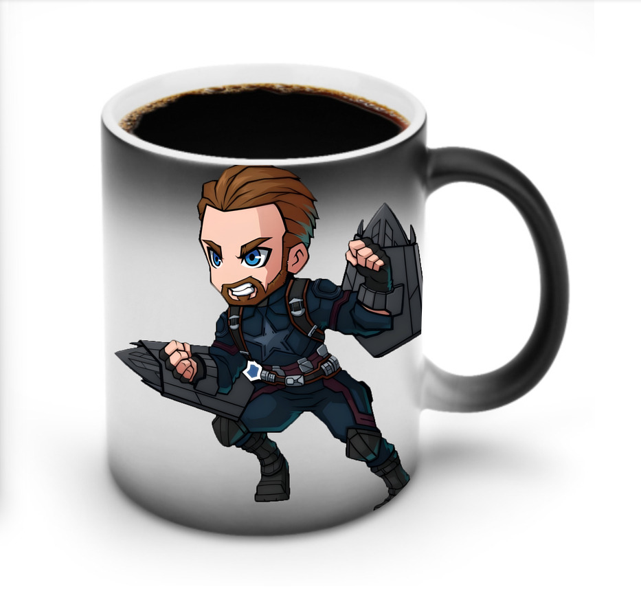 （画像用） アベンジャーズ The Avengers 温度変色マグカップ