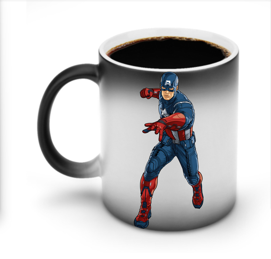 （画像用） アベンジャーズ The Avengers 温度変色マグカップ