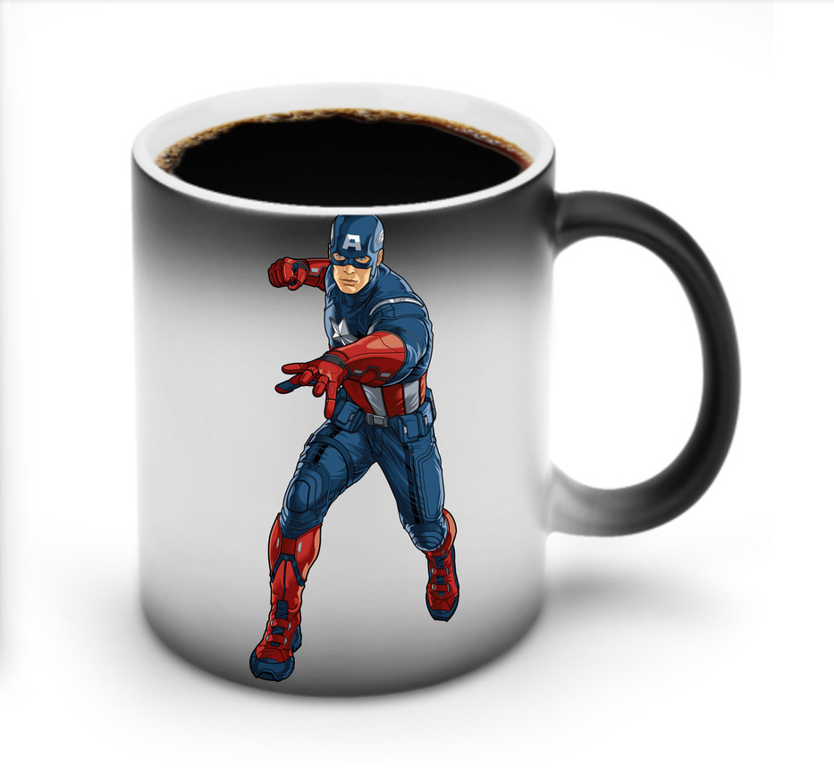 （画像用） アベンジャーズ The Avengers 温度変色マグカップ