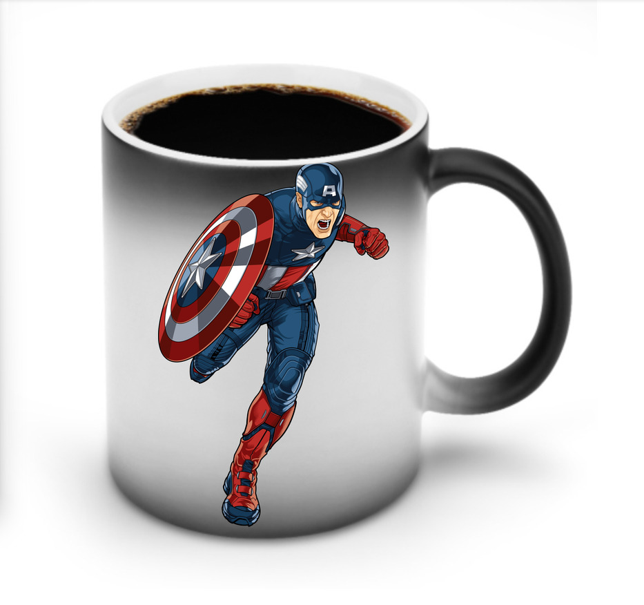 （画像用） アベンジャーズ The Avengers 温度変色マグカップ