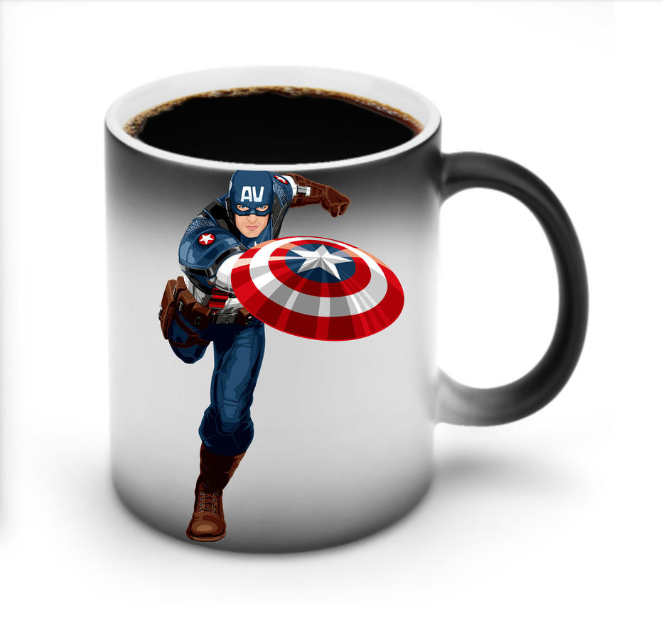 （画像用） アベンジャーズ The Avengers 温度変色マグカップ