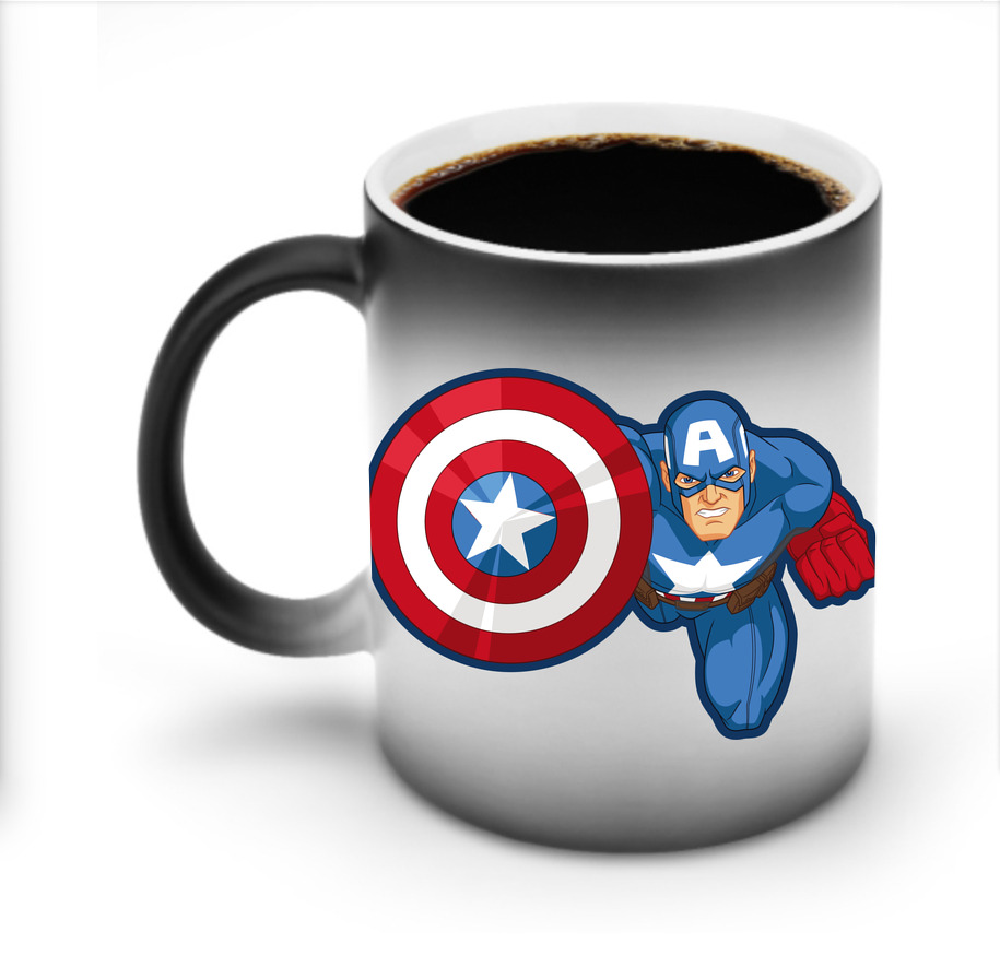 （画像用） アベンジャーズ The Avengers 温度変色マグカップ