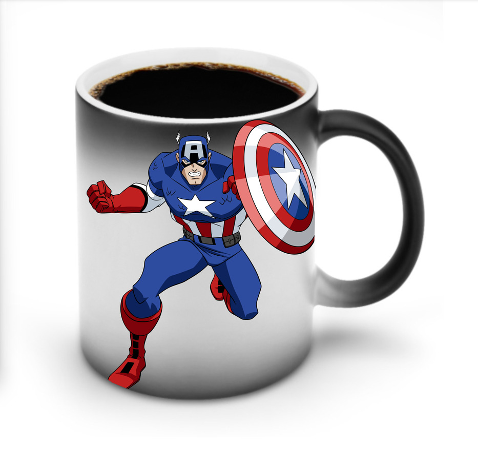 （画像用） アベンジャーズ The Avengers 温度変色マグカップ
