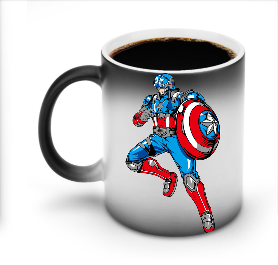 （画像用） アベンジャーズ The Avengers 温度変色マグカップ