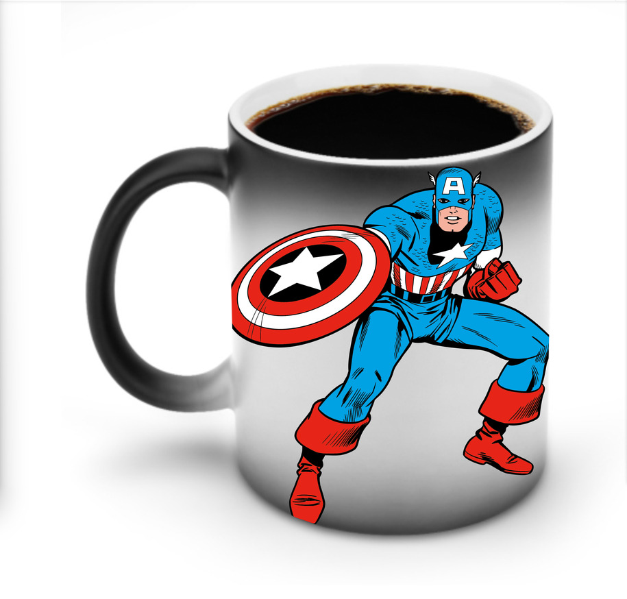 （画像用） アベンジャーズ The Avengers 温度変色マグカップ