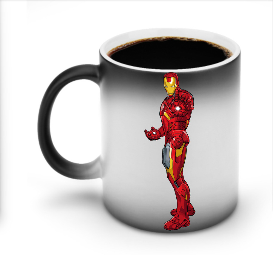 （画像用） アベンジャーズ The Avengers 温度変色マグカップ