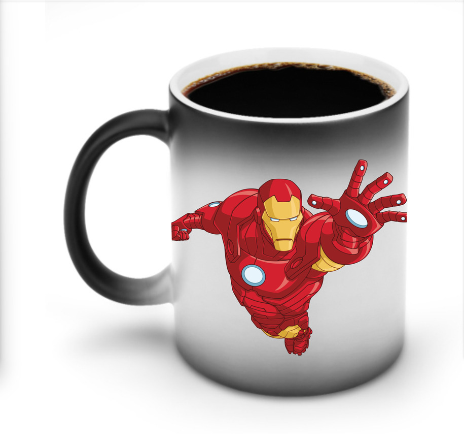 （画像用） アベンジャーズ The Avengers 温度変色マグカップ