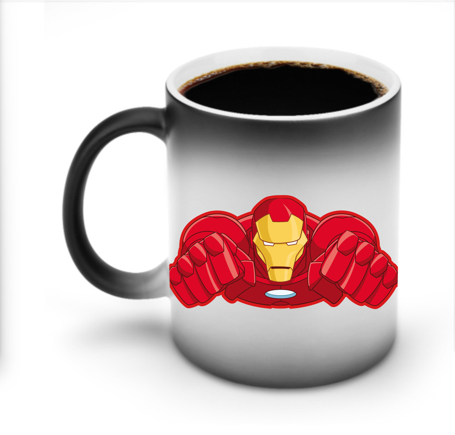 （画像用） アベンジャーズ The Avengers 温度変色マグカップ