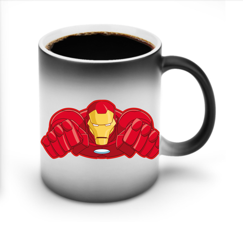 （画像用） アベンジャーズ The Avengers 温度変色マグカップ