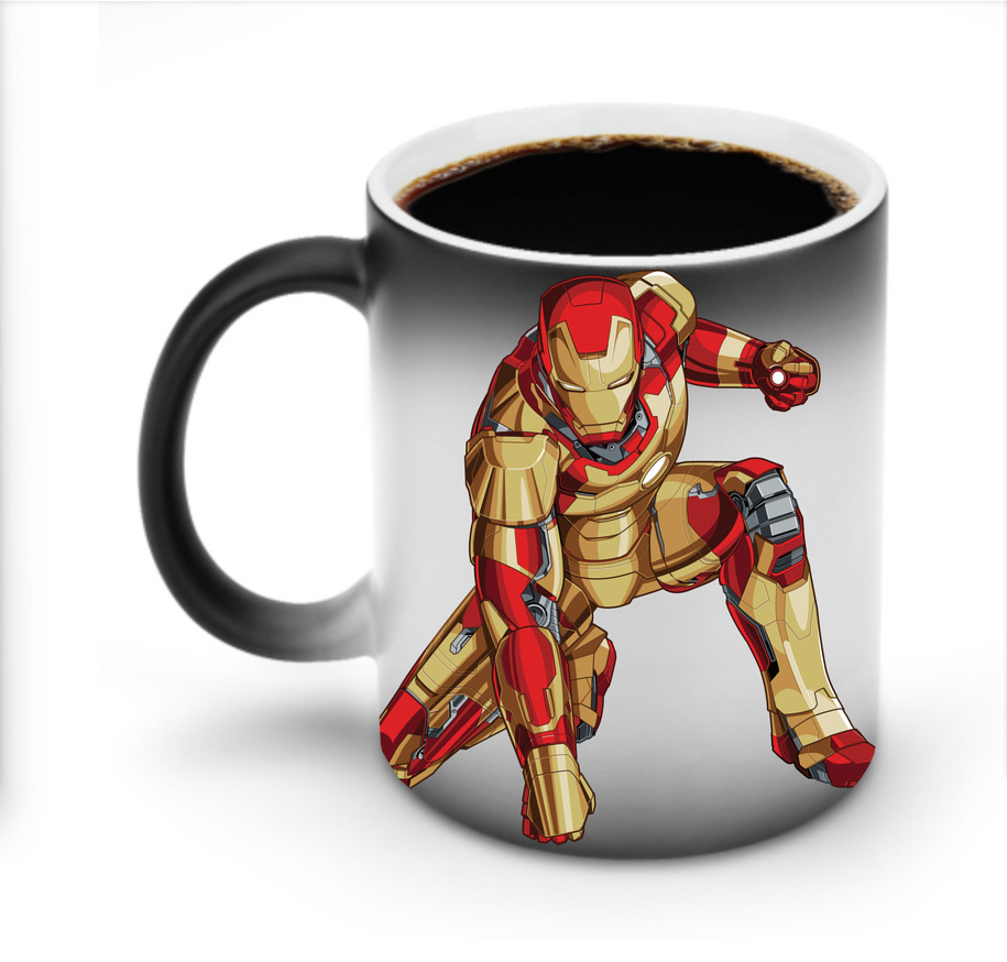 （画像用） アベンジャーズ The Avengers 温度変色マグカップ