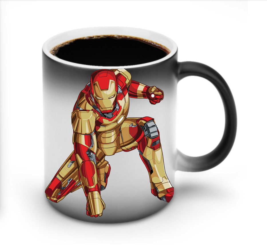 （画像用） アベンジャーズ The Avengers 温度変色マグカップ