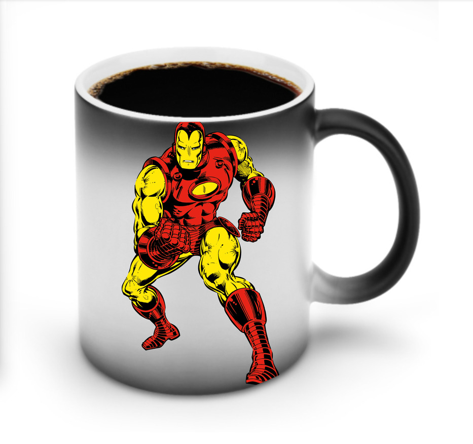 （画像用） アベンジャーズ The Avengers 温度変色マグカップ