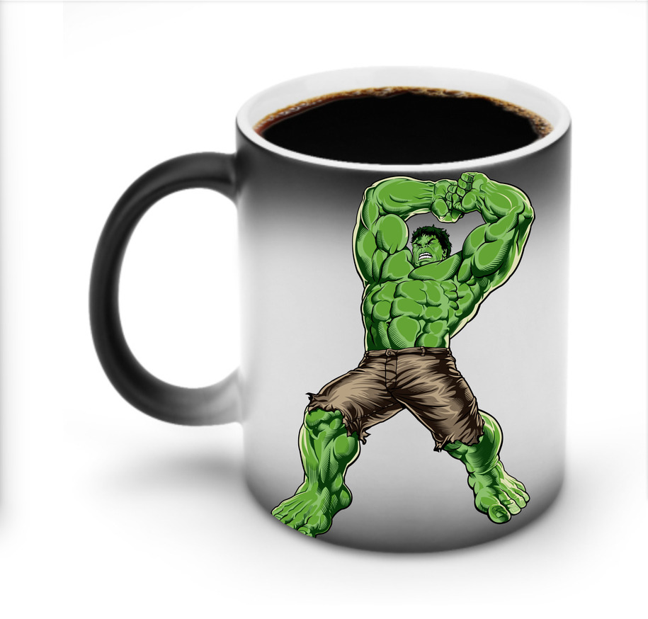 （画像用） アベンジャーズ The Avengers 温度変色マグカップ