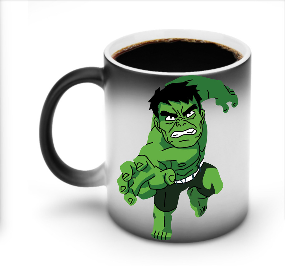 （画像用） アベンジャーズ The Avengers 温度変色マグカップ