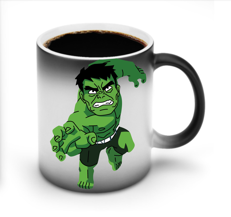 （画像用） アベンジャーズ The Avengers 温度変色マグカップ