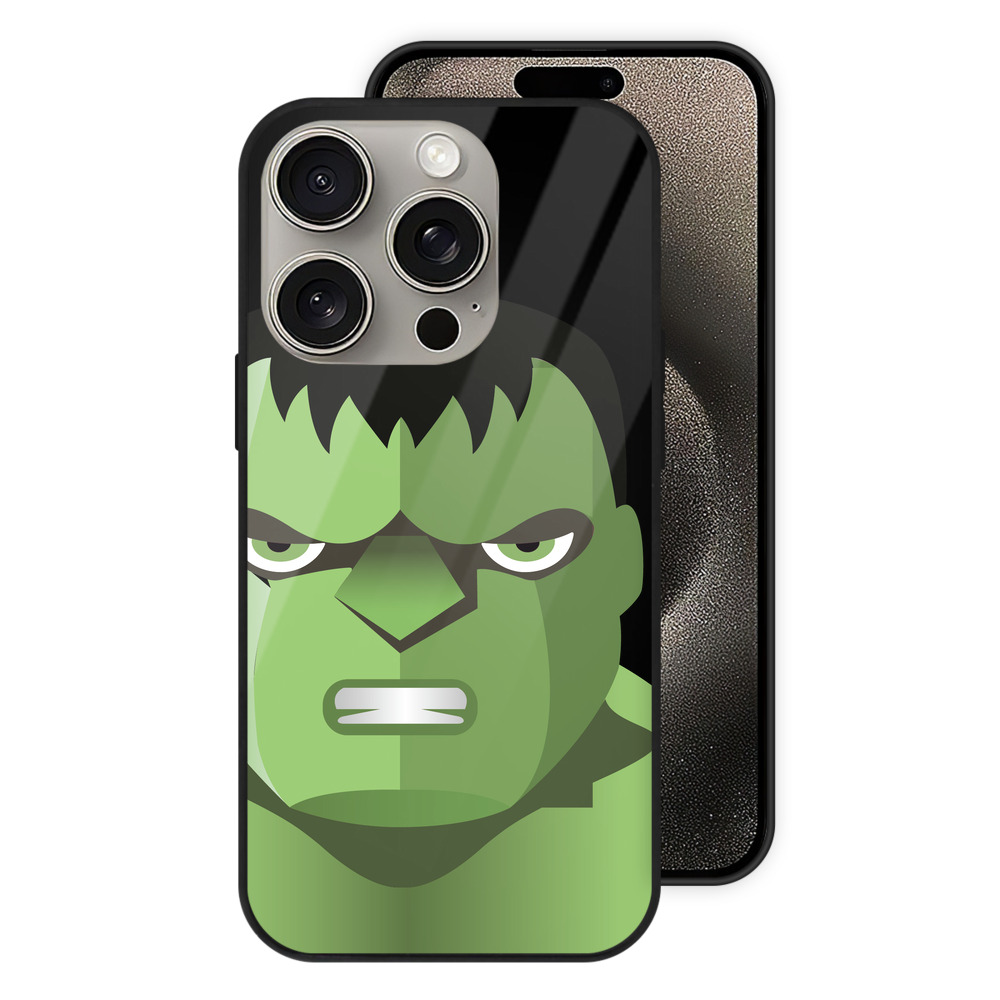 （画像用） アベンジャーズ The Avengers 【iPhone15Pro対応】スマホケース 耐衝撃＆黄変防止 背面ガラス