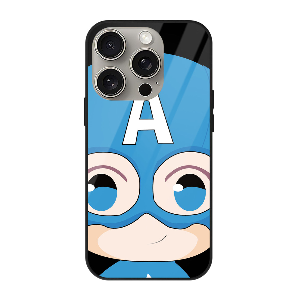 （画像用） アベンジャーズ The Avengers 【iPhone15Pro対応】スマホケース 耐衝撃＆黄変防止 背面ガラス
