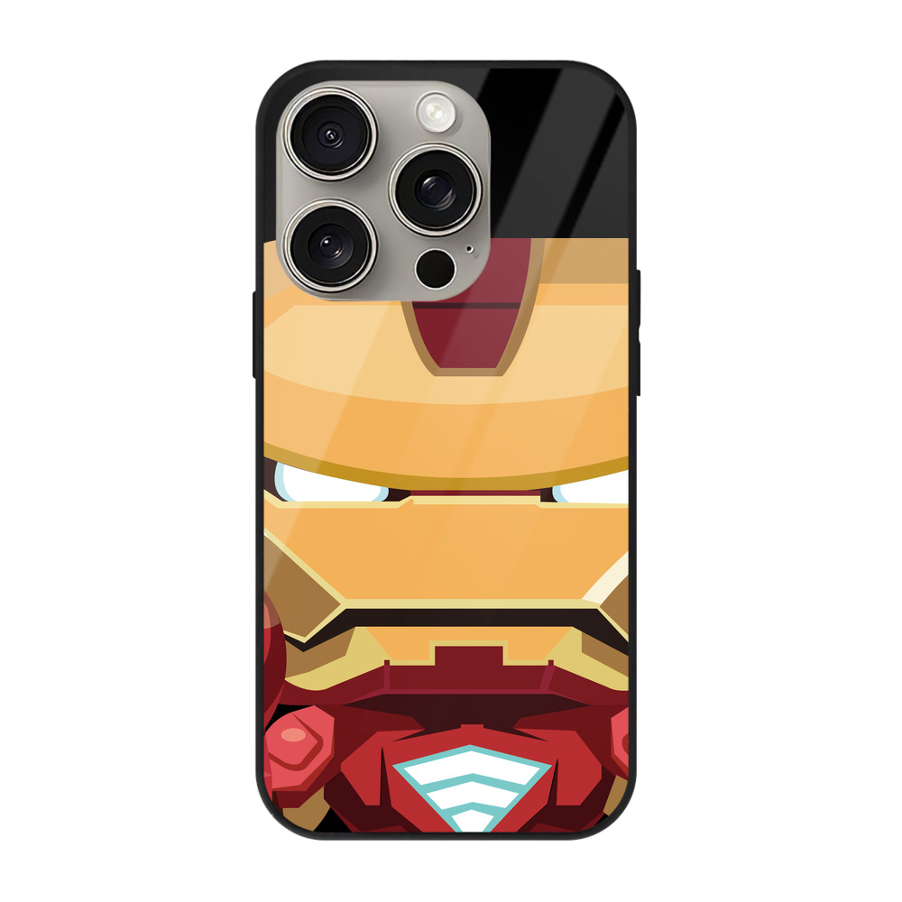 （画像用） アベンジャーズ The Avengers 【iPhone15Pro対応】スマホケース 耐衝撃＆黄変防止 背面ガラス