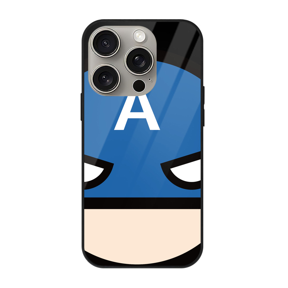 （画像用） アベンジャーズ The Avengers 【iPhone15Pro対応】スマホケース 耐衝撃＆黄変防止 背面ガラス
