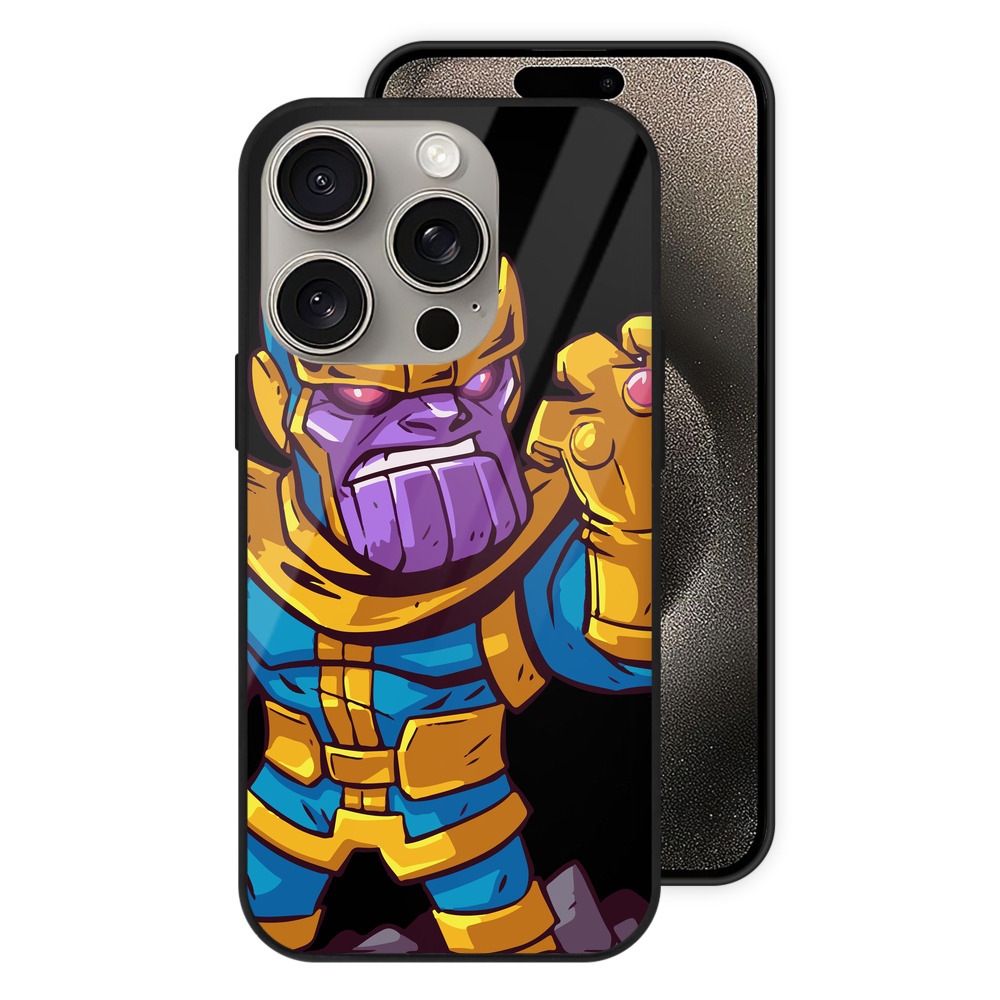 （画像用） アベンジャーズ The Avengers 【iPhone15Pro対応】スマホケース 耐衝撃＆黄変防止 背面ガラス