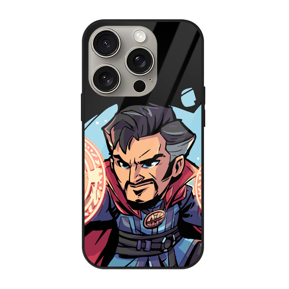 （画像用） アベンジャーズ The Avengers 【iPhone15Pro対応】スマホケース 耐衝撃＆黄変防止 背面ガラス