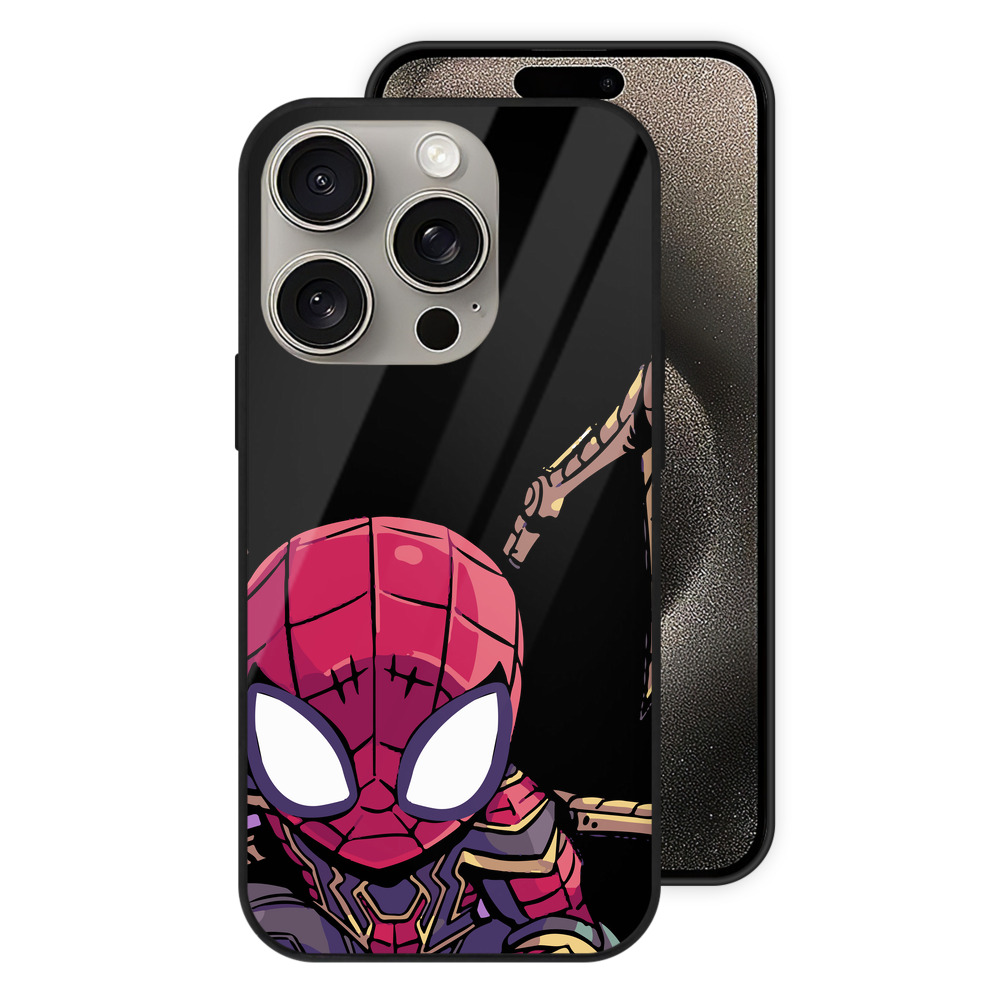 （画像用） アベンジャーズ The Avengers 【iPhone15Pro対応】スマホケース 耐衝撃＆黄変防止 背面ガラス
