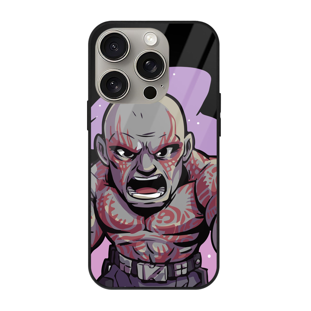 （画像用） アベンジャーズ The Avengers 【iPhone15Pro対応】スマホケース 耐衝撃＆黄変防止 背面ガラス