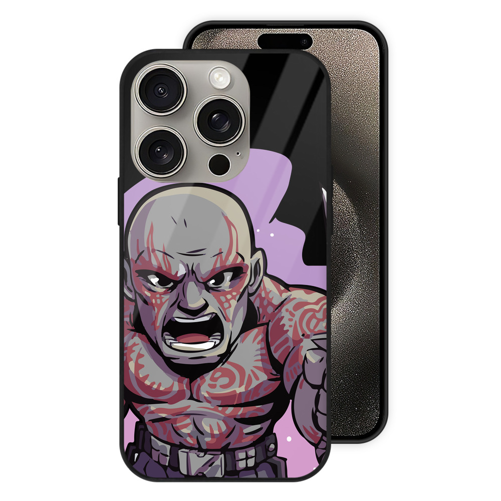 （画像用） アベンジャーズ The Avengers 【iPhone15Pro対応】スマホケース 耐衝撃＆黄変防止 背面ガラス
