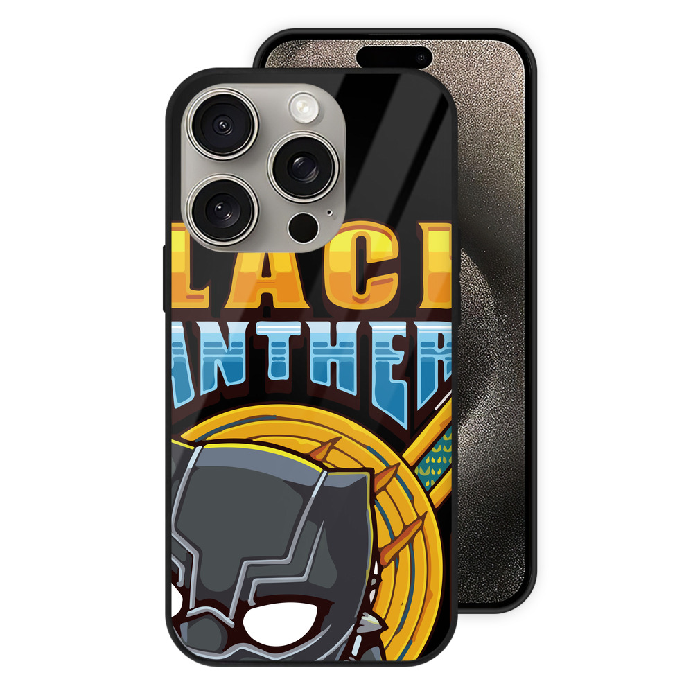（画像用） アベンジャーズ The Avengers 【iPhone15Pro対応】スマホケース 耐衝撃＆黄変防止 背面ガラス