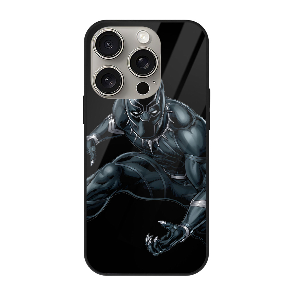 （画像用） アベンジャーズ The Avengers 【iPhone15Pro対応】スマホケース 耐衝撃＆黄変防止 背面ガラス