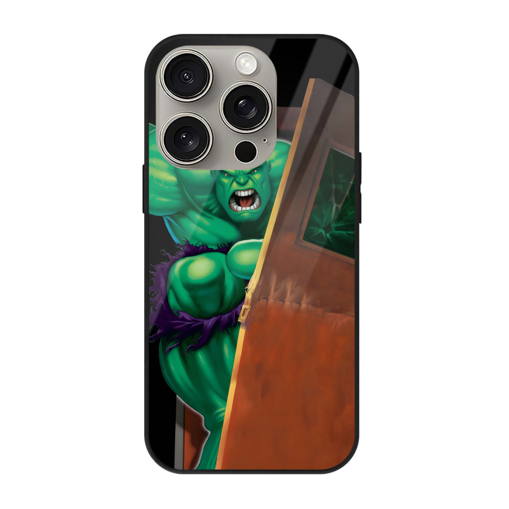 （画像用） アベンジャーズ The Avengers 【iPhone15Pro対応】スマホケース 耐衝撃＆黄変防止 背面ガラス