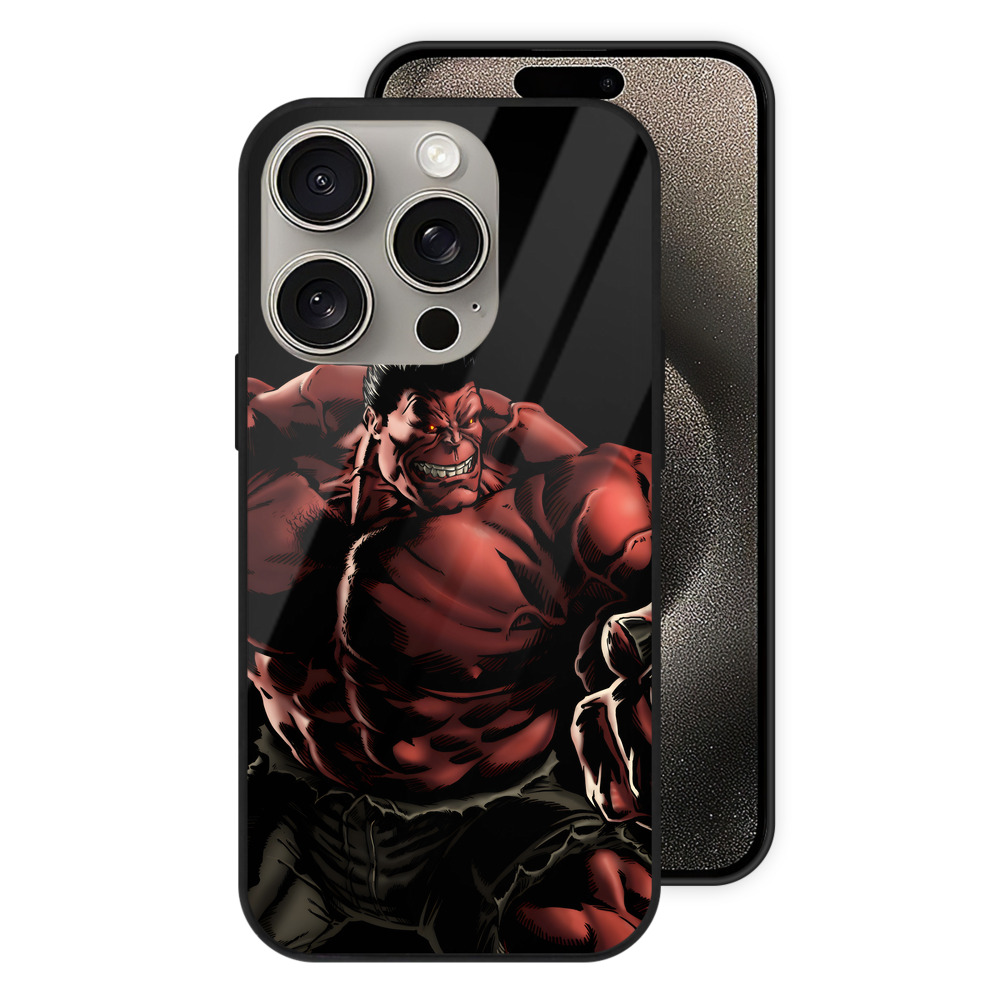 （画像用） アベンジャーズ The Avengers 【iPhone15Pro対応】スマホケース 耐衝撃＆黄変防止 背面ガラス