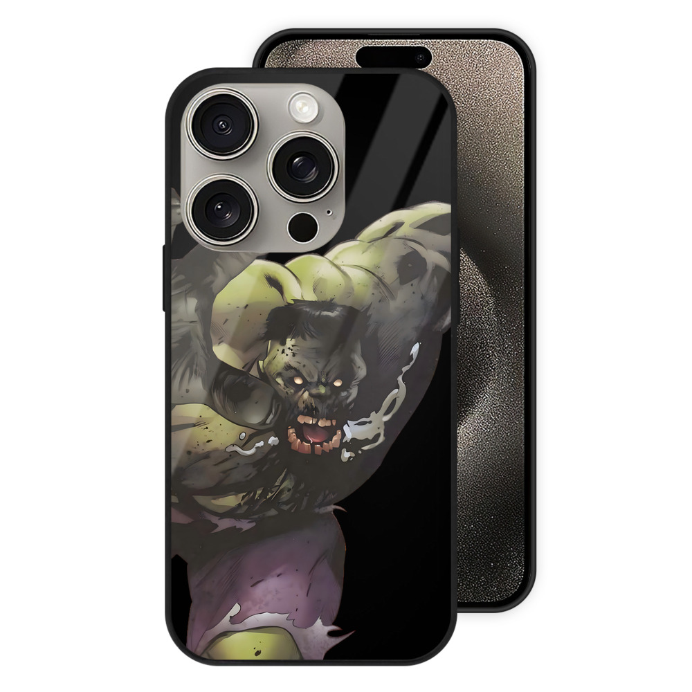 （画像用） アベンジャーズ The Avengers 【iPhone15Pro対応】スマホケース 耐衝撃＆黄変防止 背面ガラス
